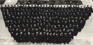 Kathie's graduating class in 1961