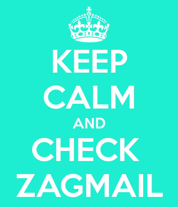 Keep Calm & Zagmail