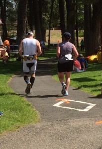 Though they both wanted to quit, Joe and a fellow runner finished the race.